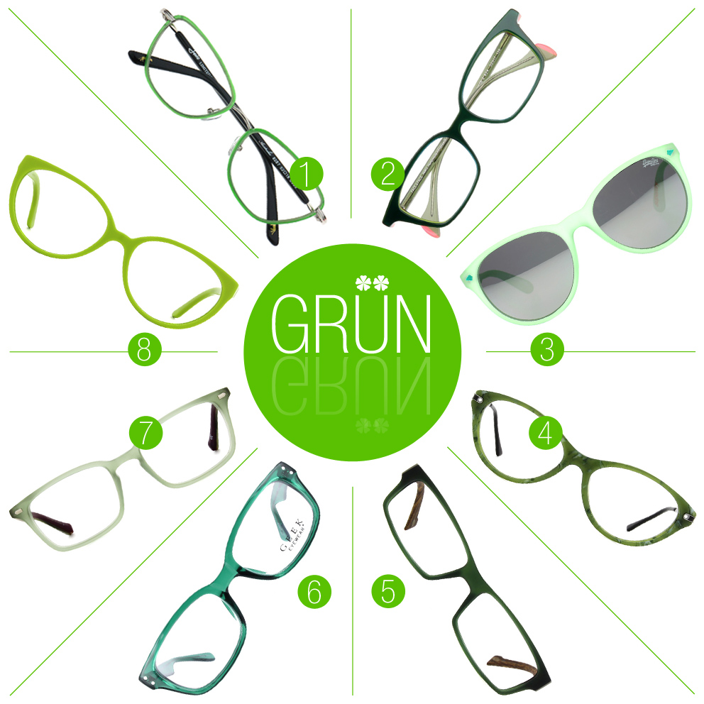 grüne Brillen Trends